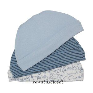 Carter's Baby Boys' 3-pk Caps Set NWT/NIP